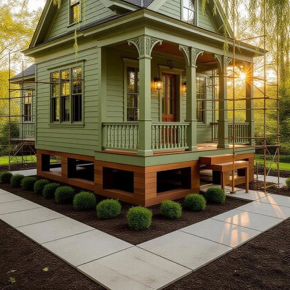 Зашивка цоколя